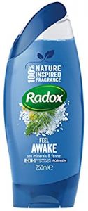 Radox For Men 2 In 1 Feel Awake Shower Gel 250Ml