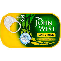 John West Sardines Sunflower Oil 120G