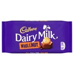 Cadbury Dairy Milk Whole Nut Chocolate Bar 200g